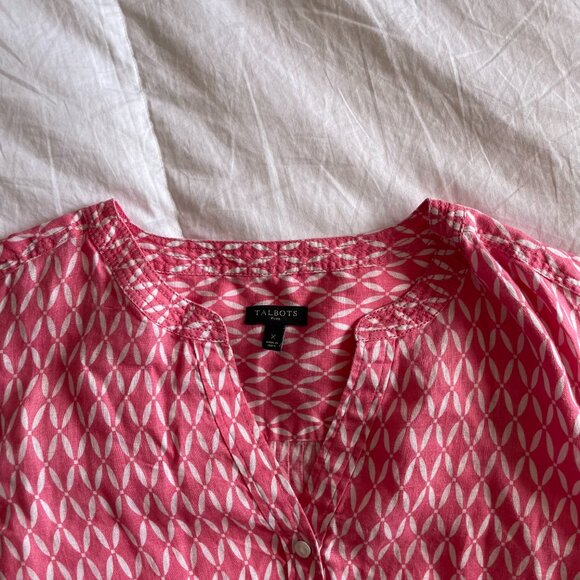Pink Blouse Bundle: GAP & Talbots (sz XL) - Picture 4 of 7